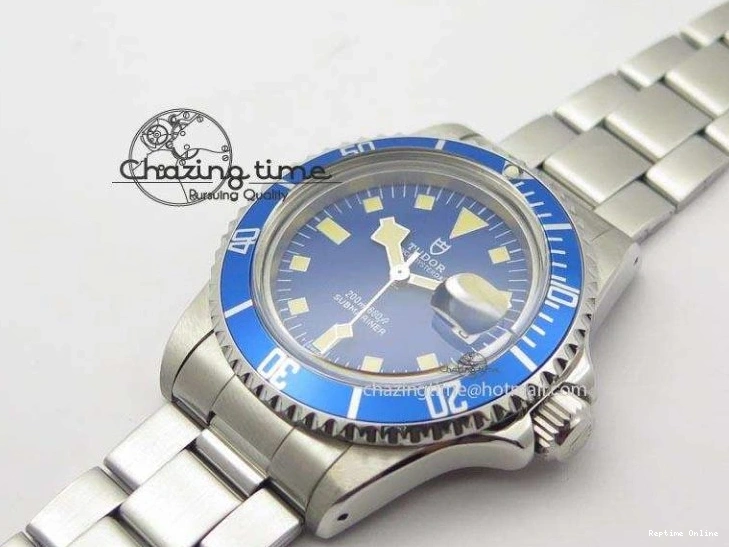 1222 Durable Submariner SS JKF Best Edition Blue Dial Square Markers (Black Date) A 3902